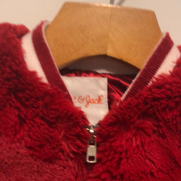 Cat & Jack Coat 3T Pink and Red - Picture 3 of 9